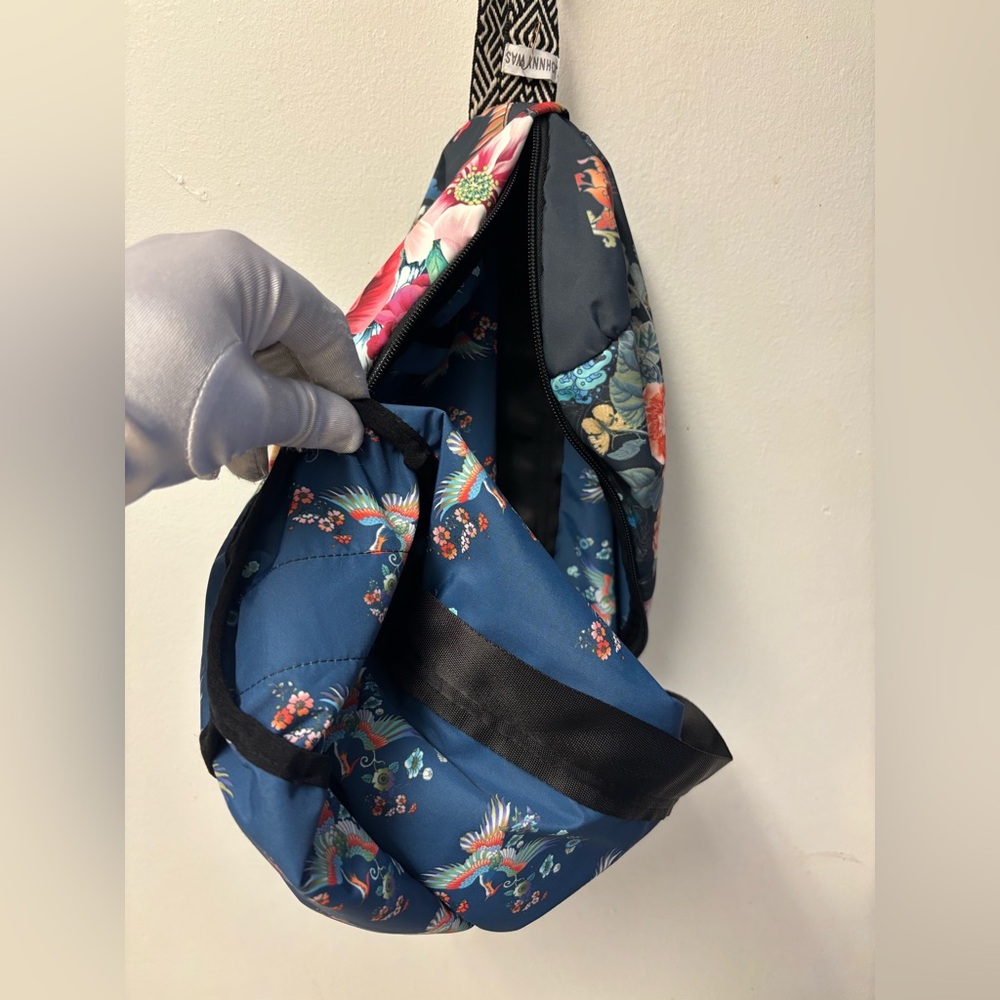 Johnny Was Multicolor Floral Backpack - Picture 8 of 9